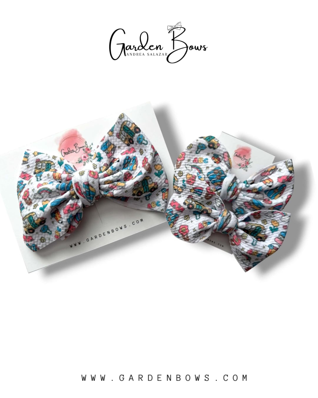 Cute School Large Bow