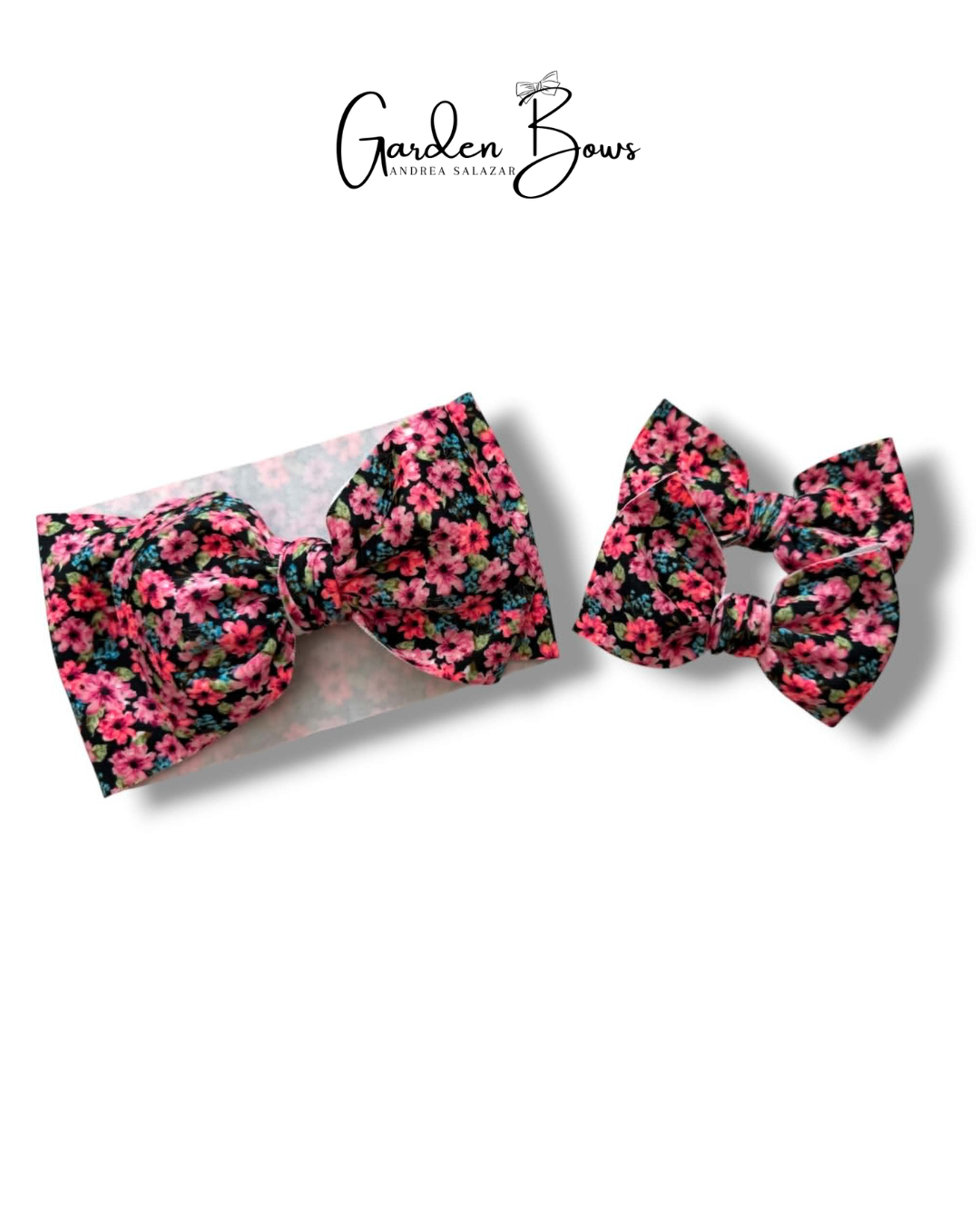 Floral Pink Headwrap