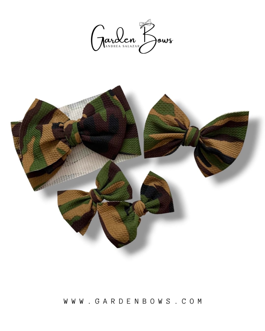 Camouflage Pigtail Set