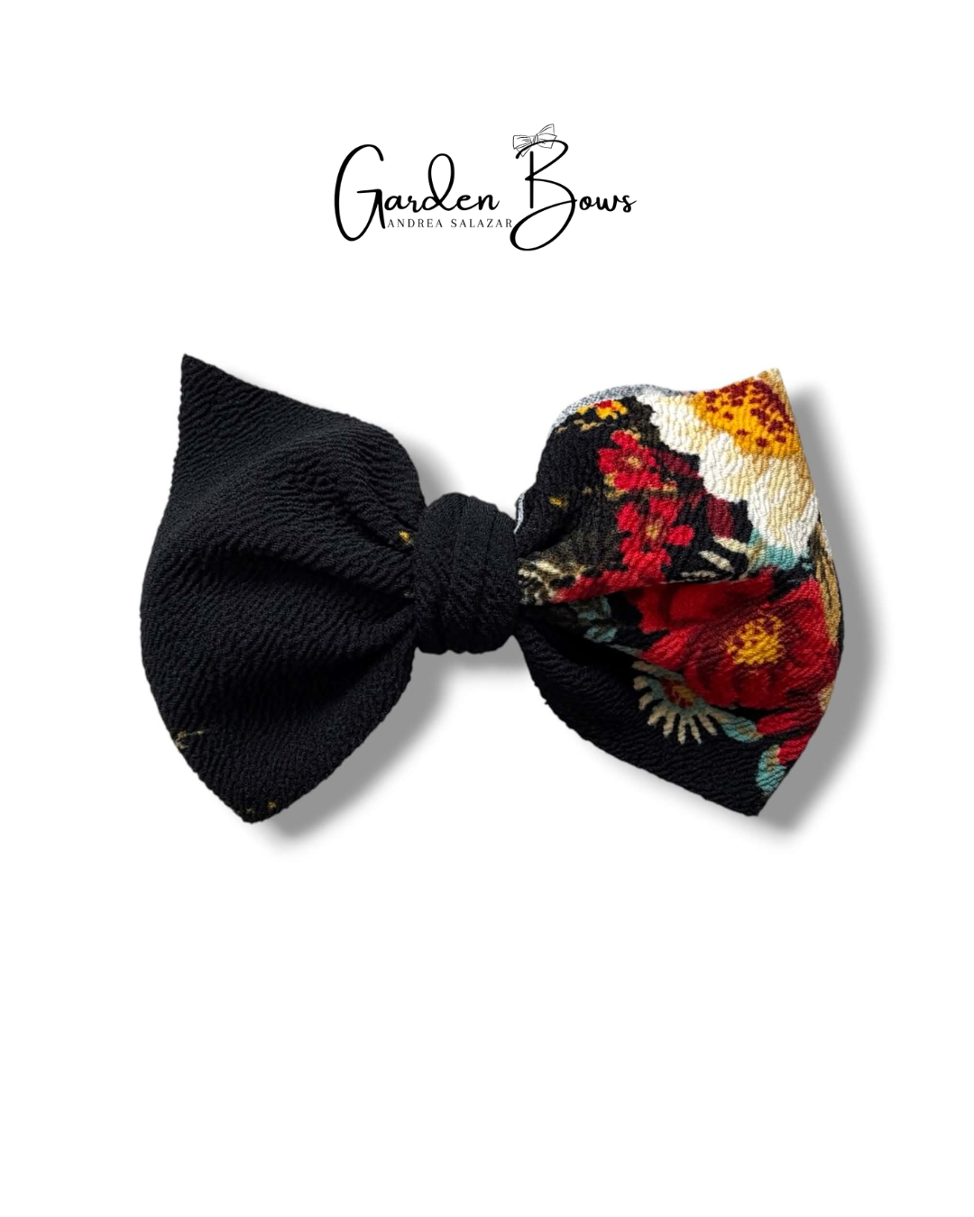 Floral Large Bow