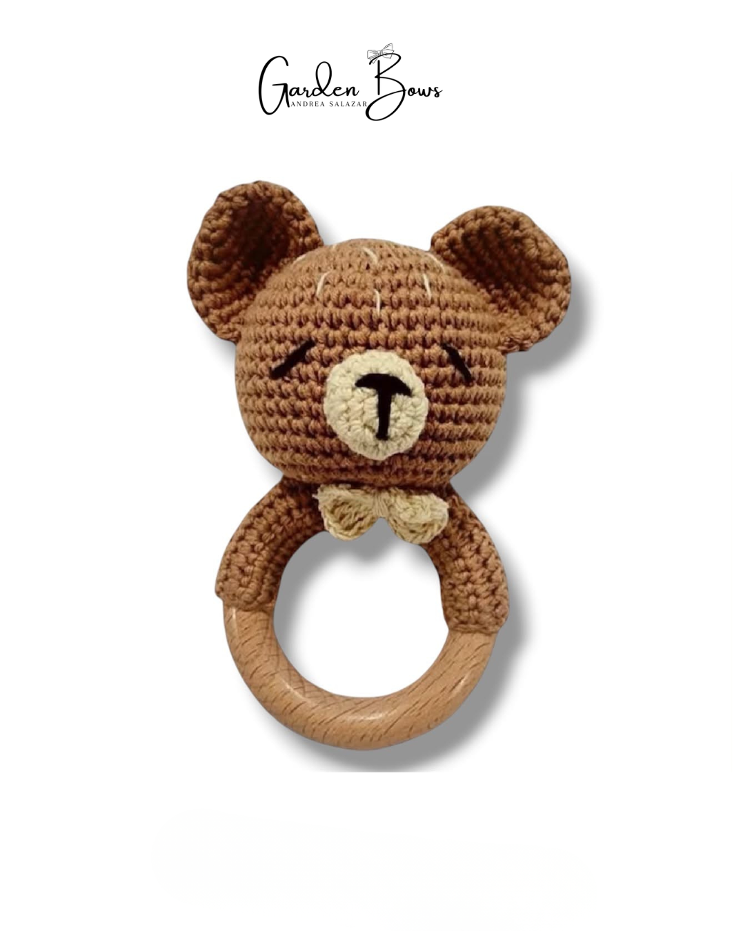 Bear Crochet Rattle