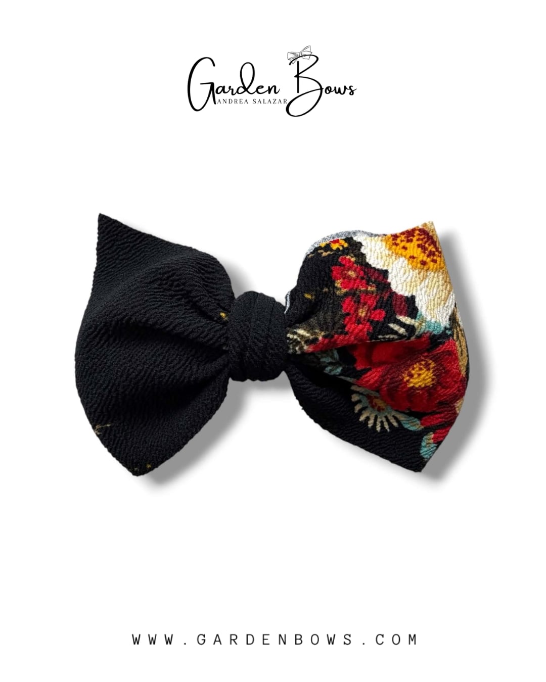 Floral Large Bow