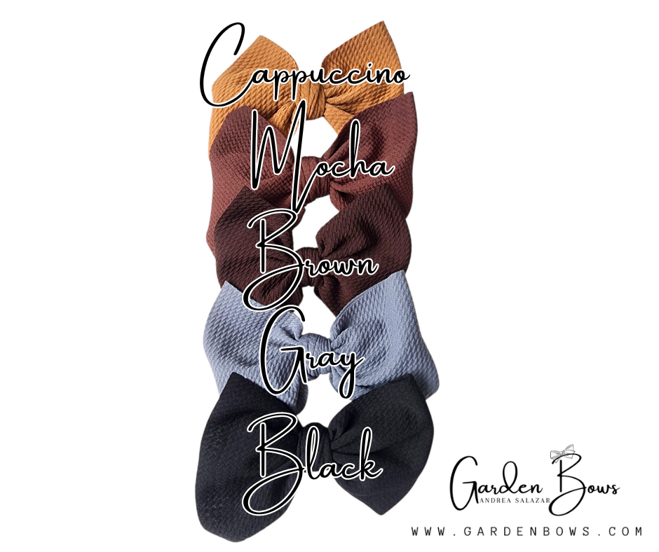 Large Clip Bows