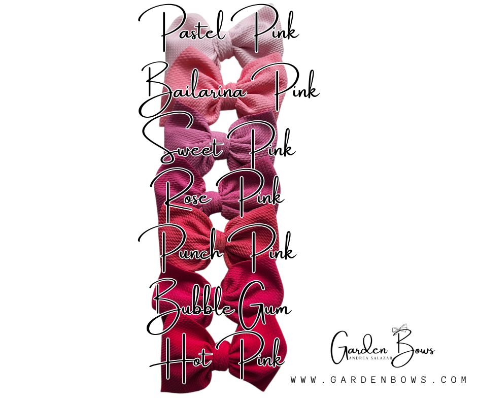 Large Clip Bows