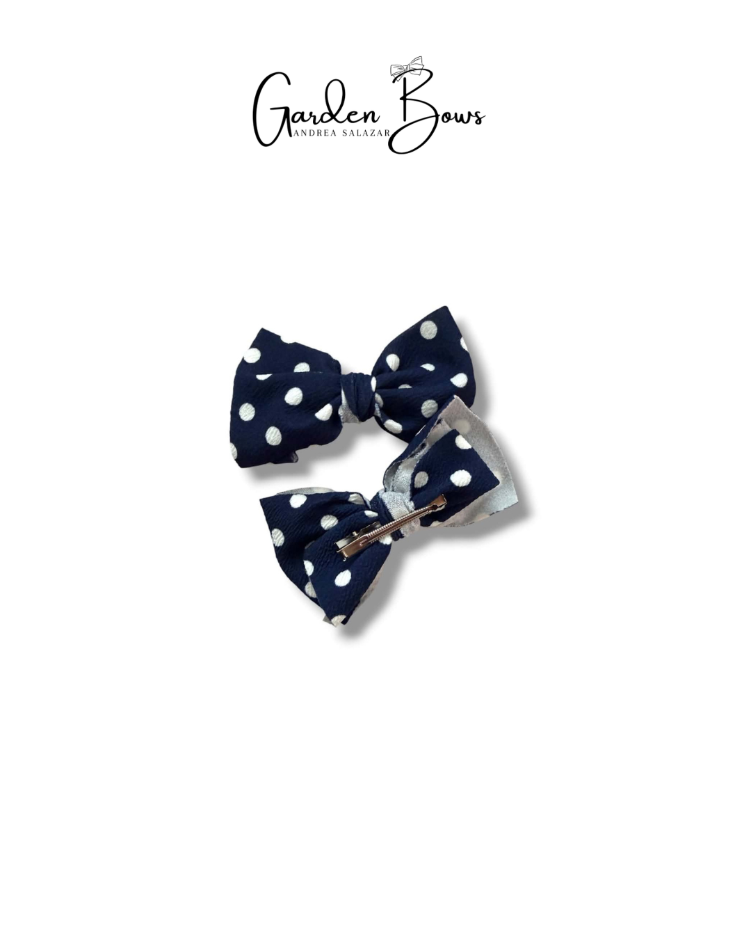 Navy Blue Pigtail Set