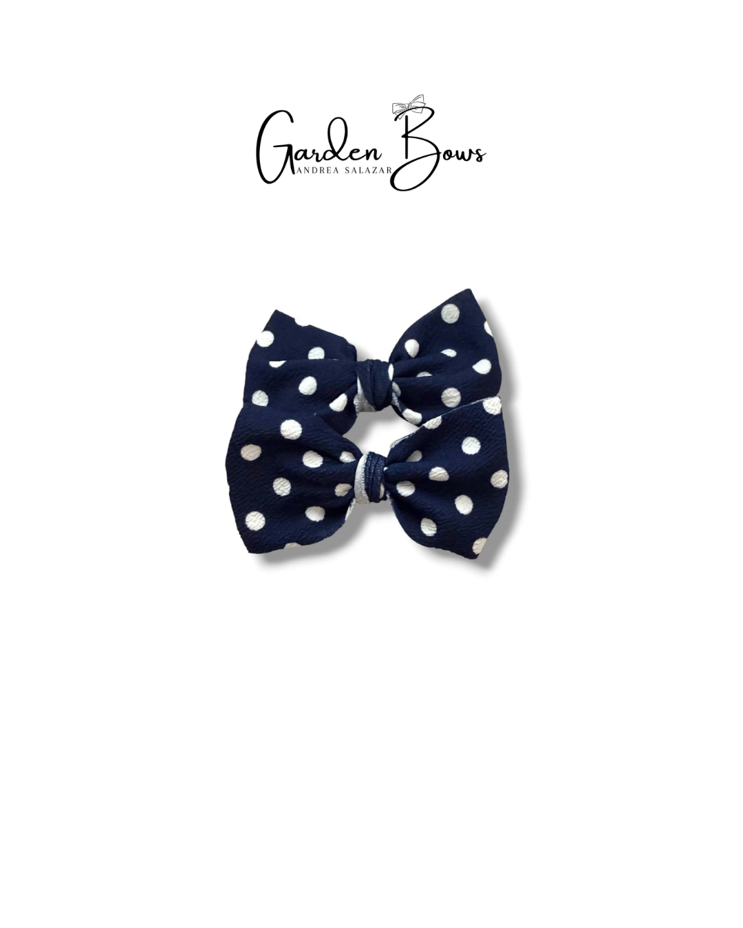 Navy Blue Pigtail Set