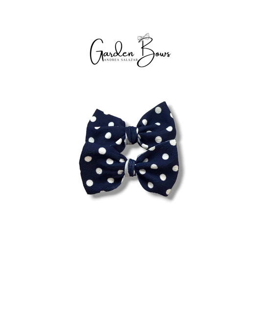 Navy Blue Pigtail Set