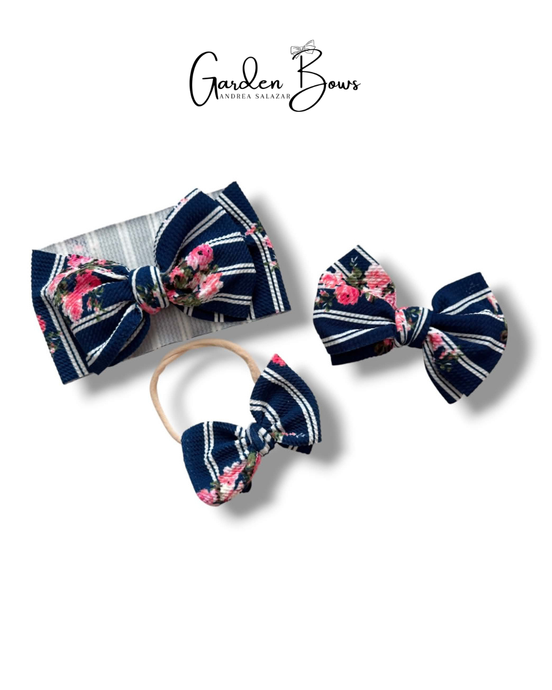 Flowers & Stripes Nylon