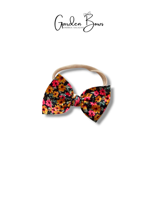 Floral Orange Nylon
