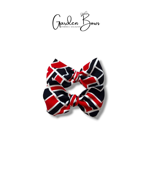 Red & Black Pigtail Set