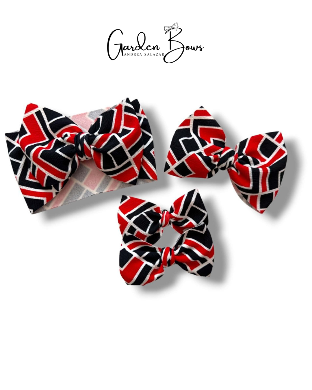 Red & Black Headwrap