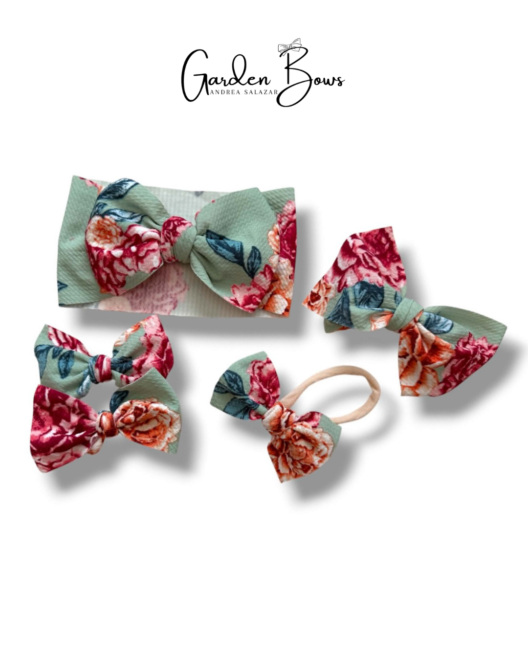Floral-Mint Nylon