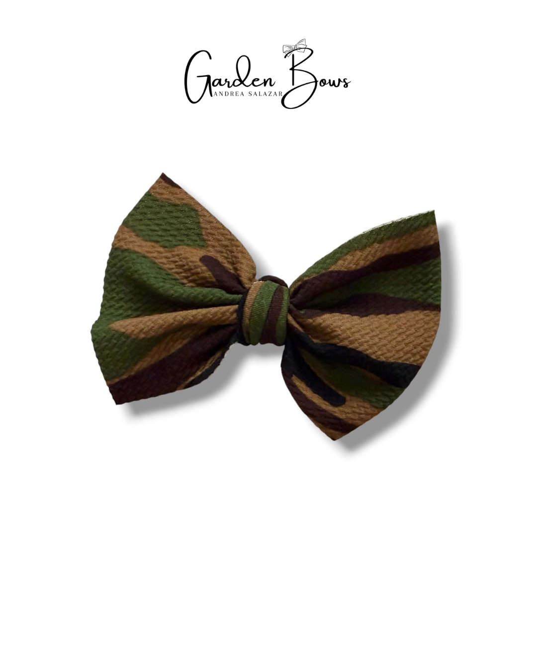 Camouflage Large Bow