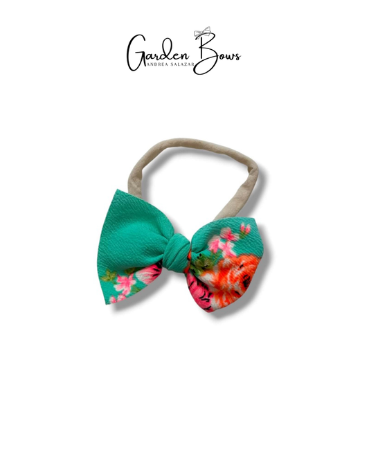 Neon Floral Nylon