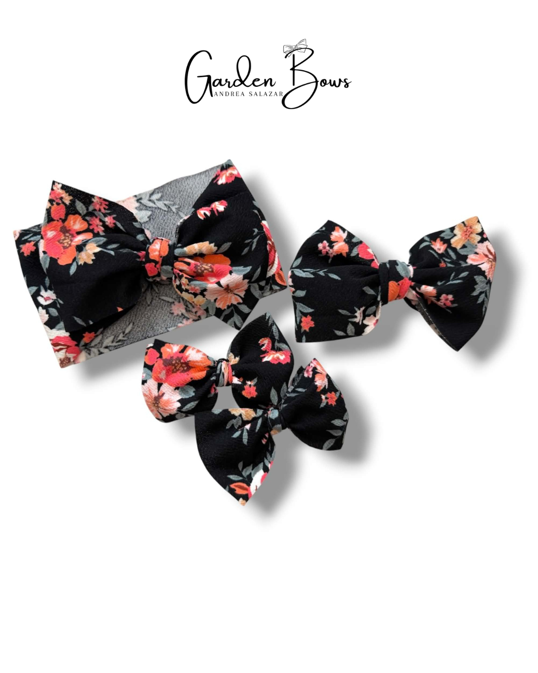 Floral-Coral Headwrap