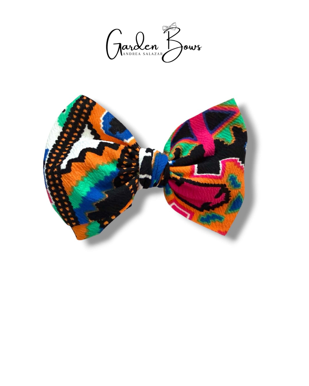 Colorful Tribal Large Bow