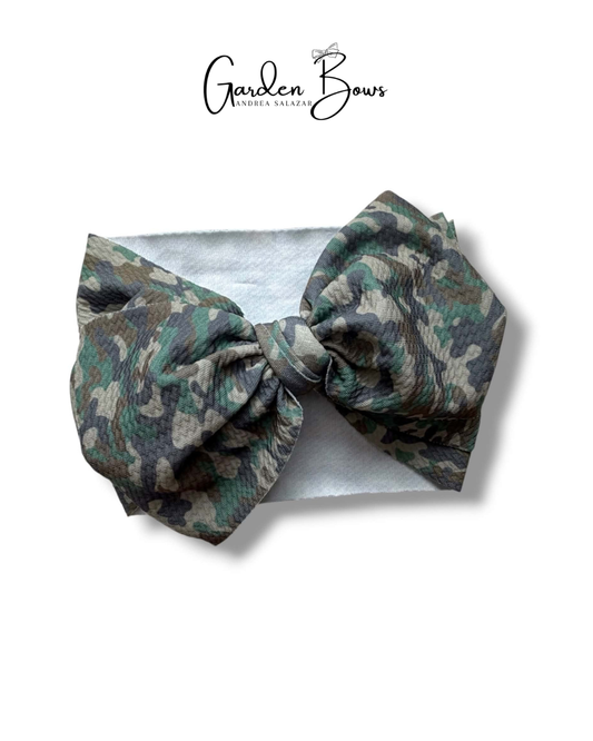 Camo Headwrap Size Baby