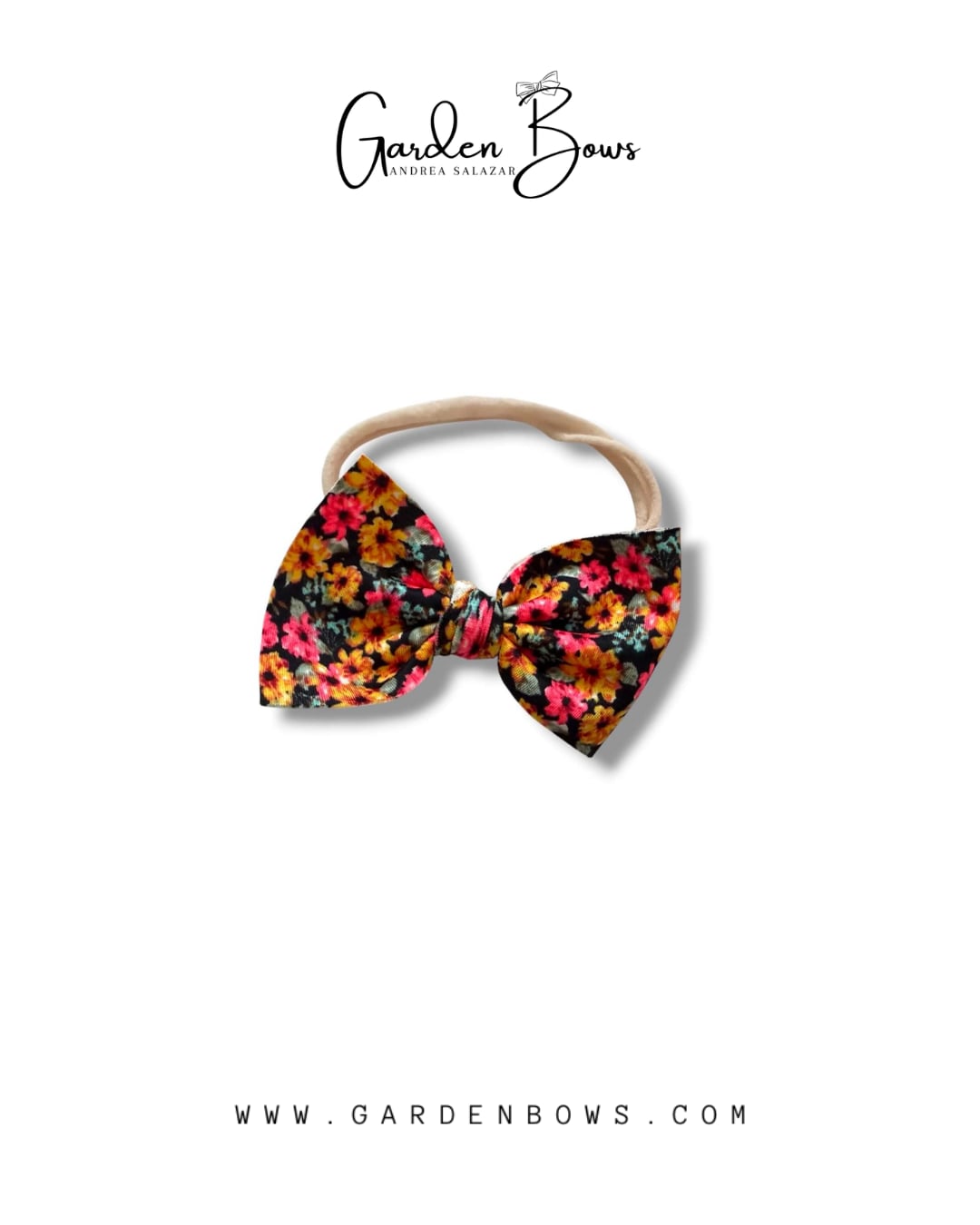 Floral Orange Nylon