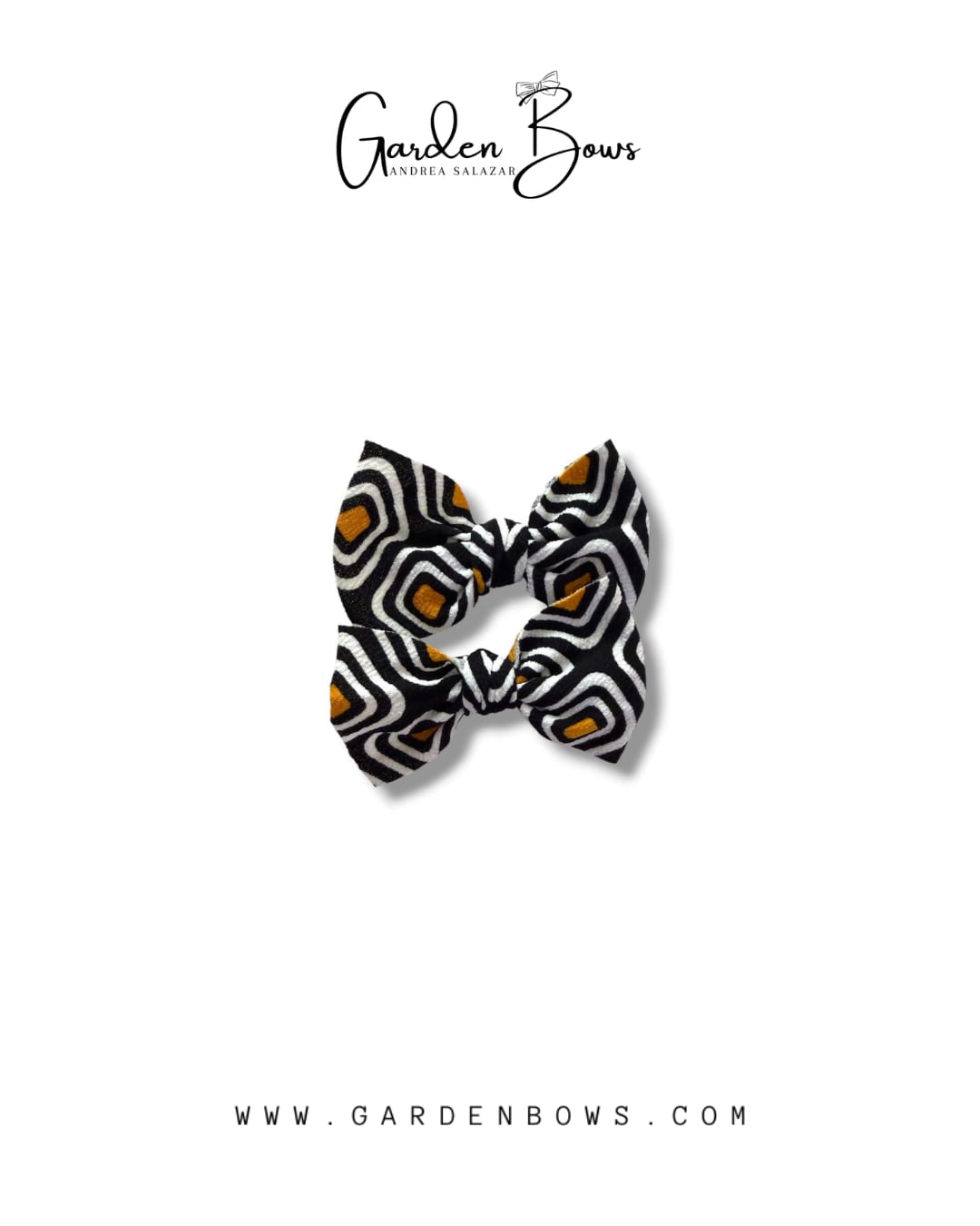 Mustard Squares Pigtail Set