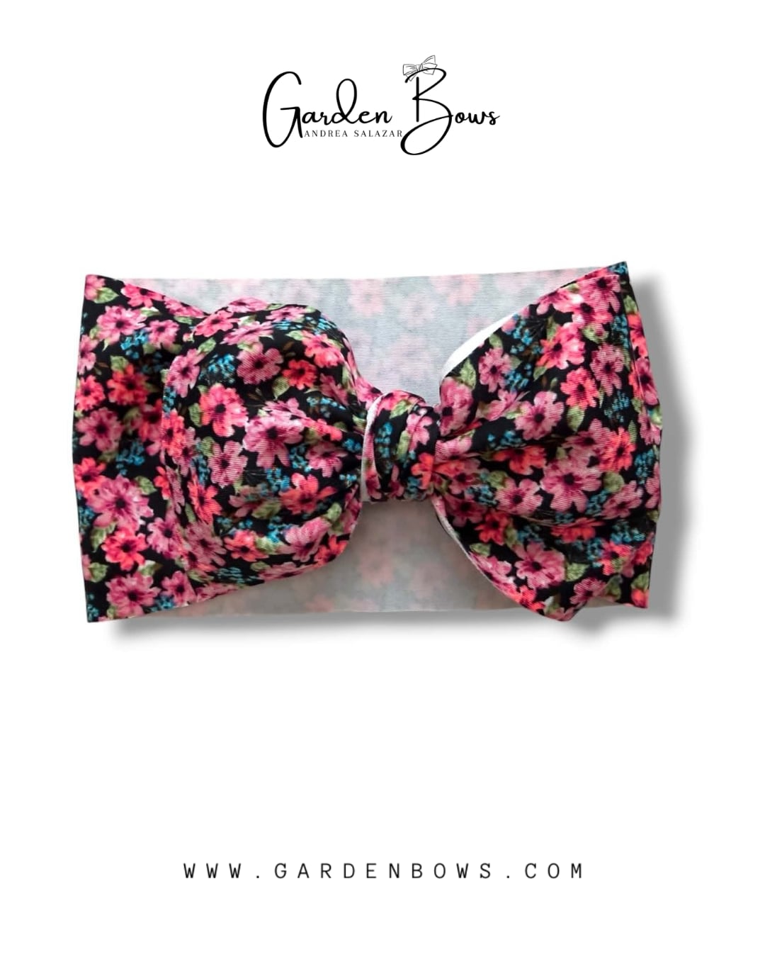 Floral Pink Headwrap