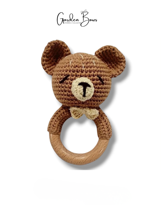 Bear Crochet Rattle