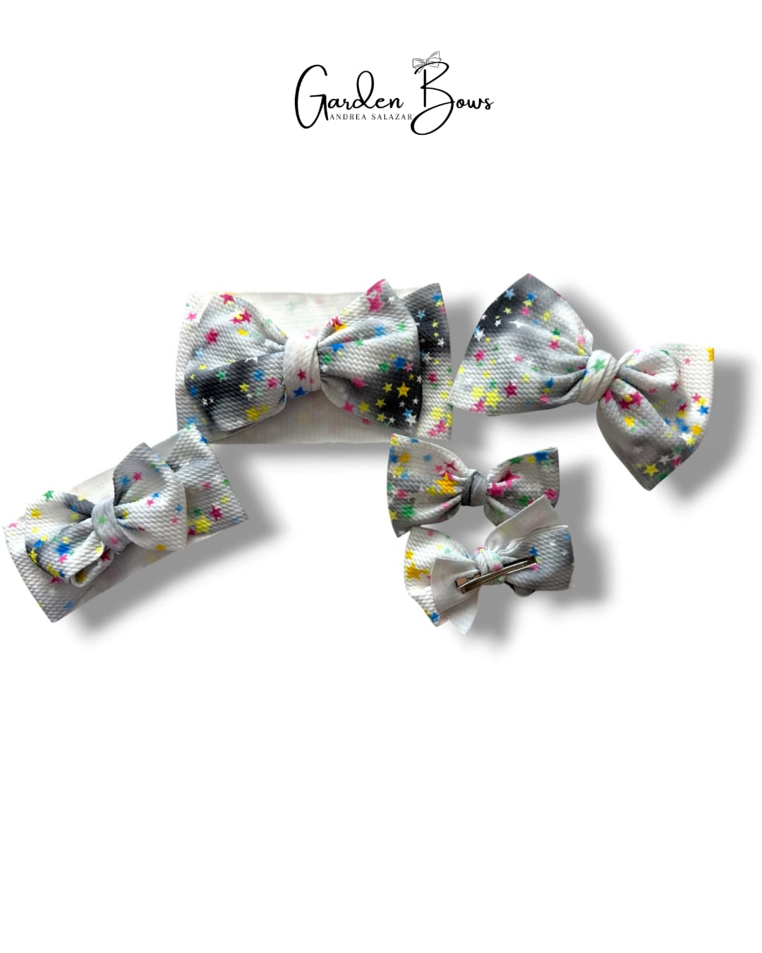 Star Ombre Large Bow