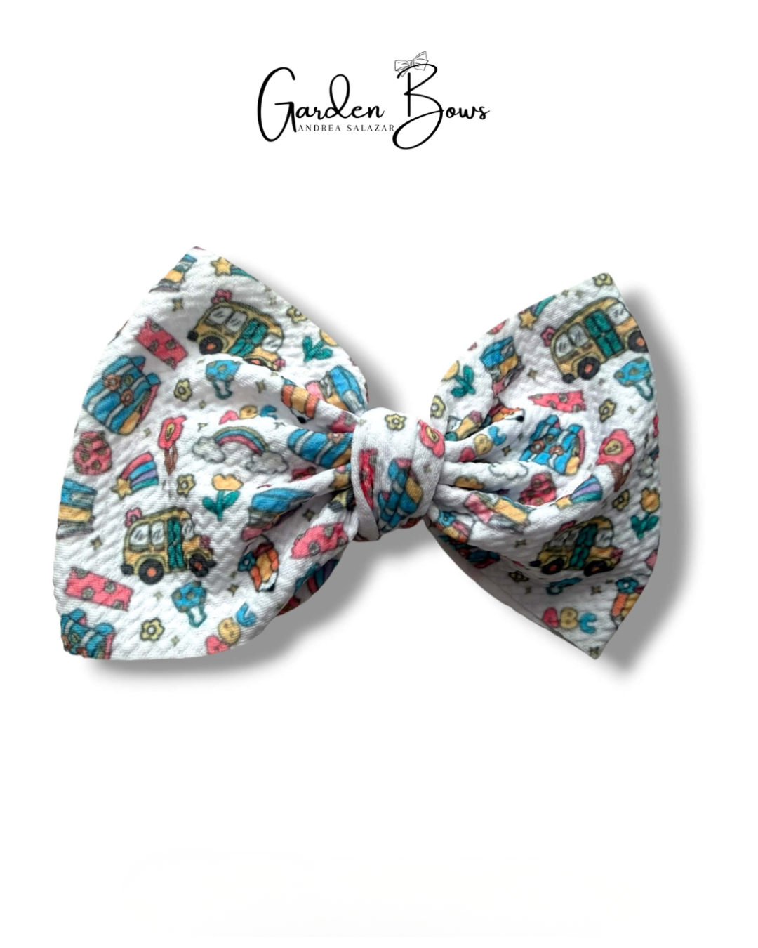 Cute School Large Bow