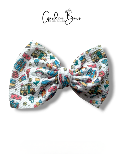 Cute School Large Bow