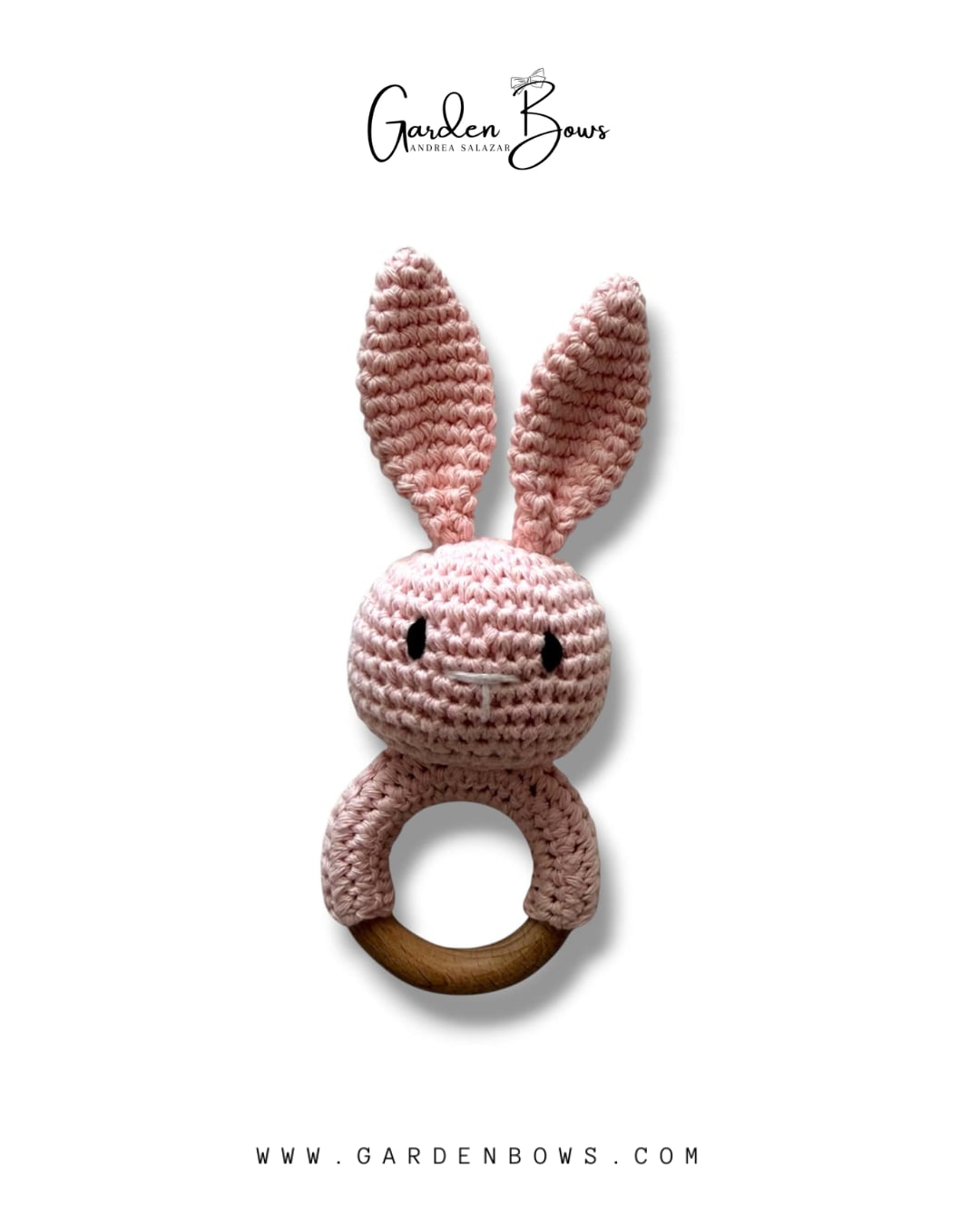 Bunny Crochet Rattle