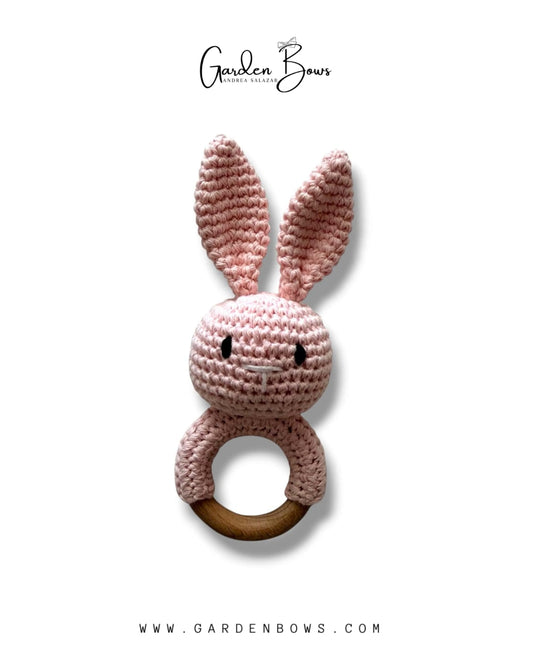 Bunny Crochet Rattle