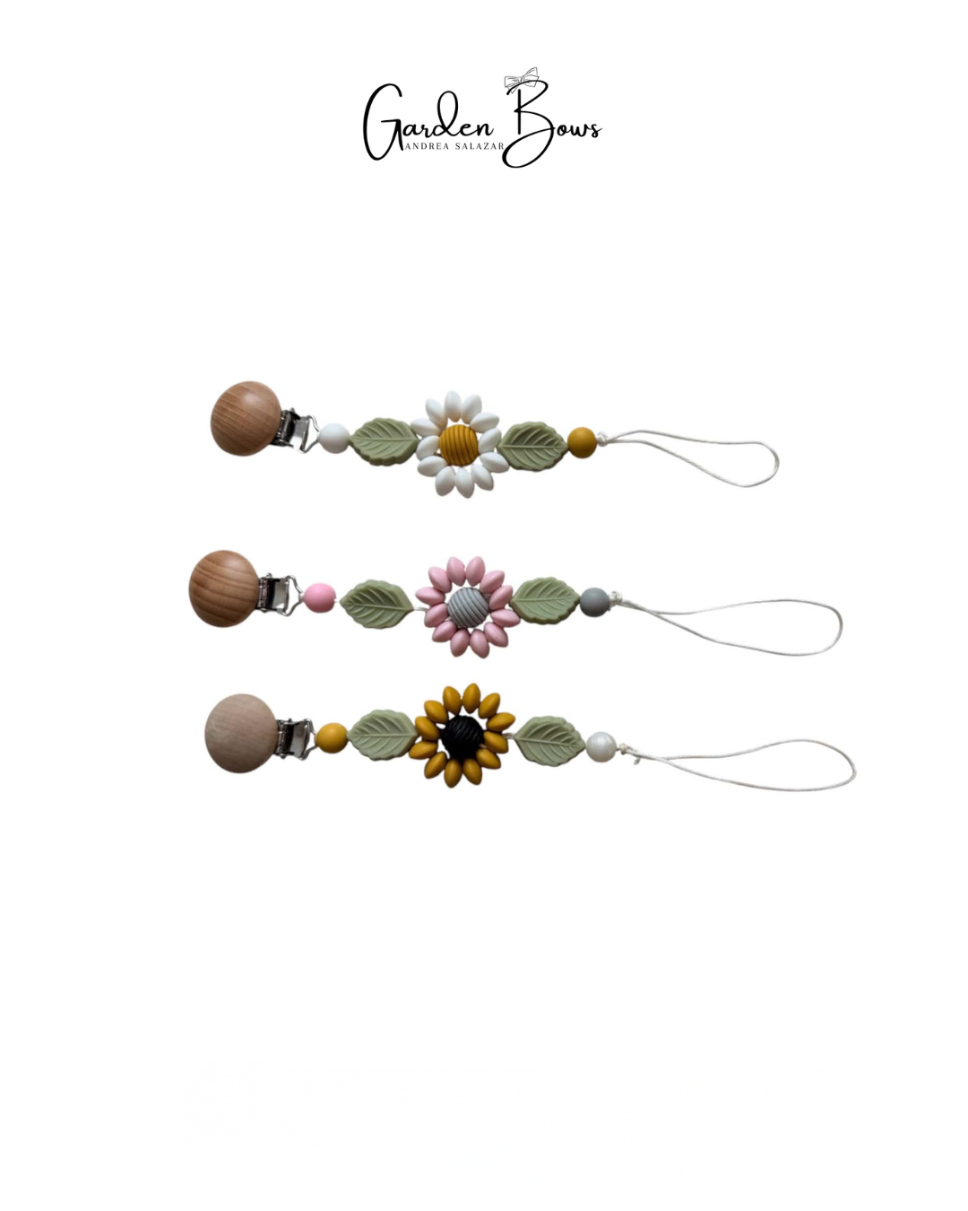 Flower Pacifier Holder