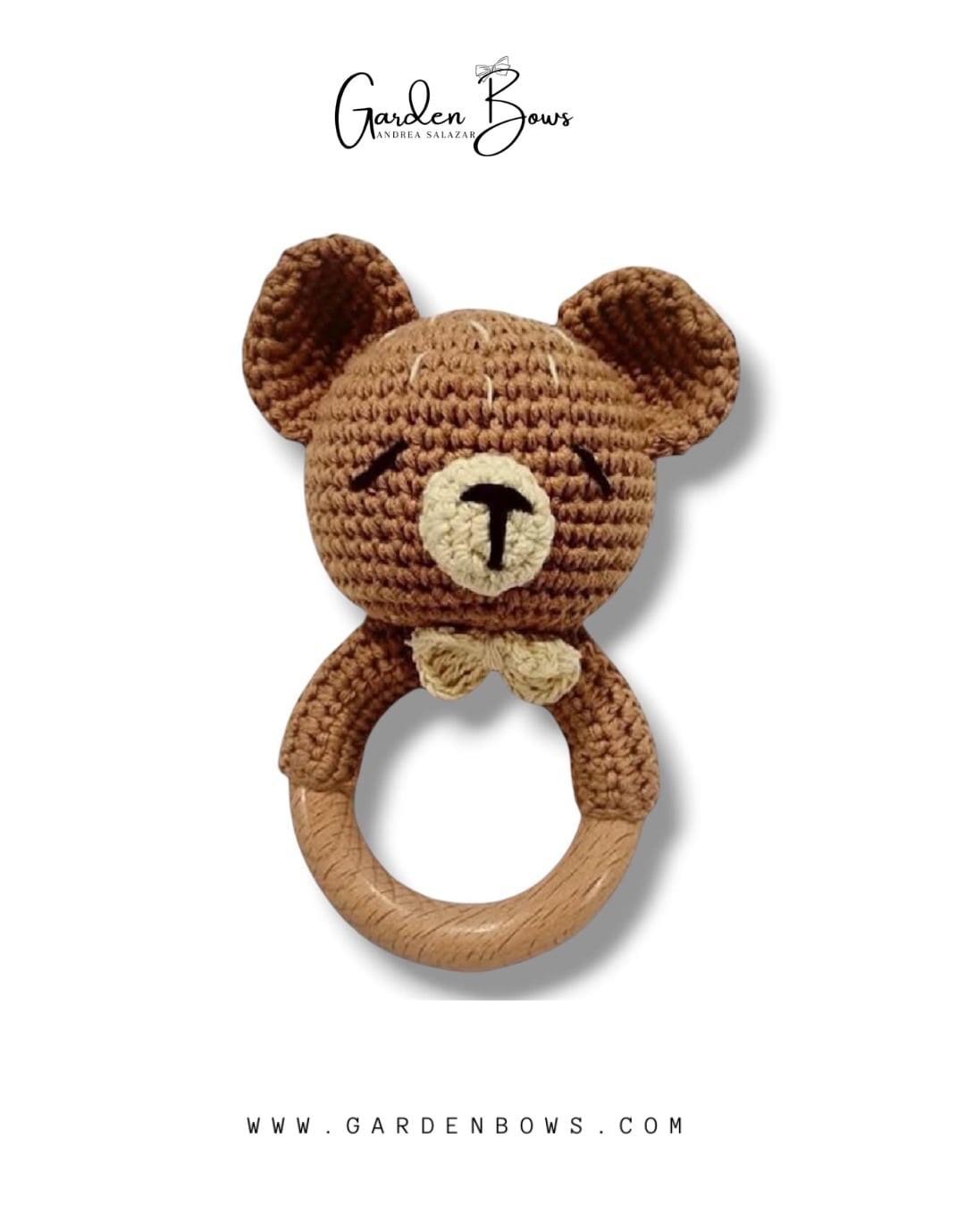 Bear Crochet Rattle