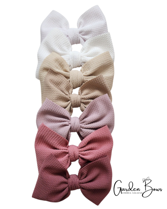 Large Clip Bows