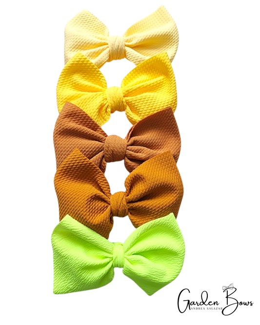 Large Clip Bows