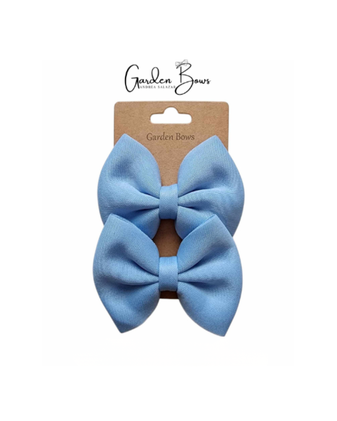Puff 3 inches Pigtail Bows