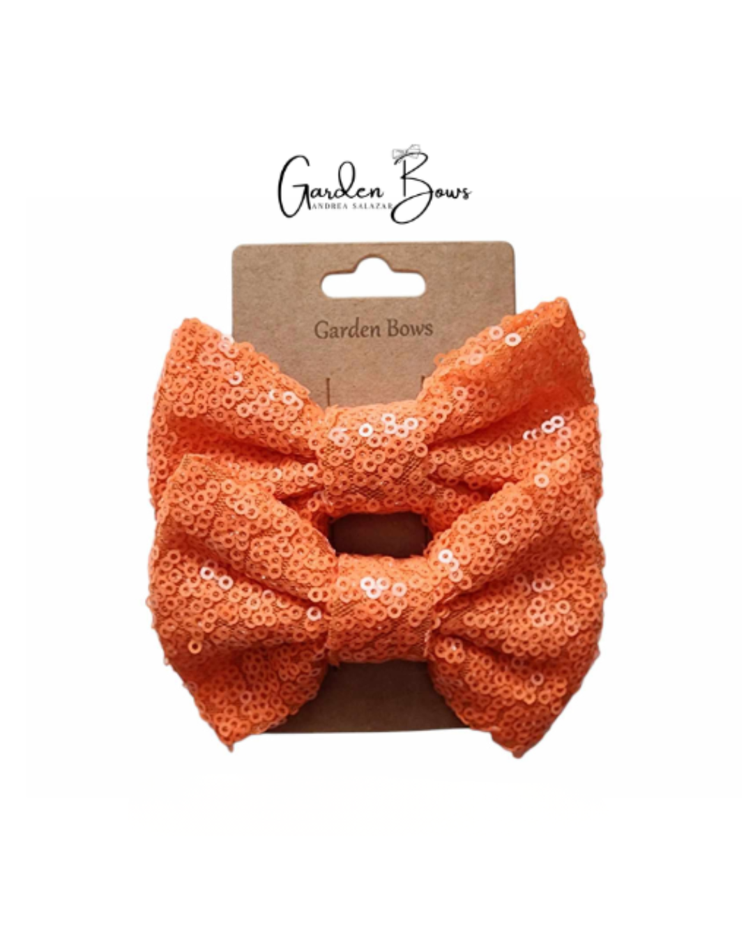 Sequin Neon Pigtail Bows
