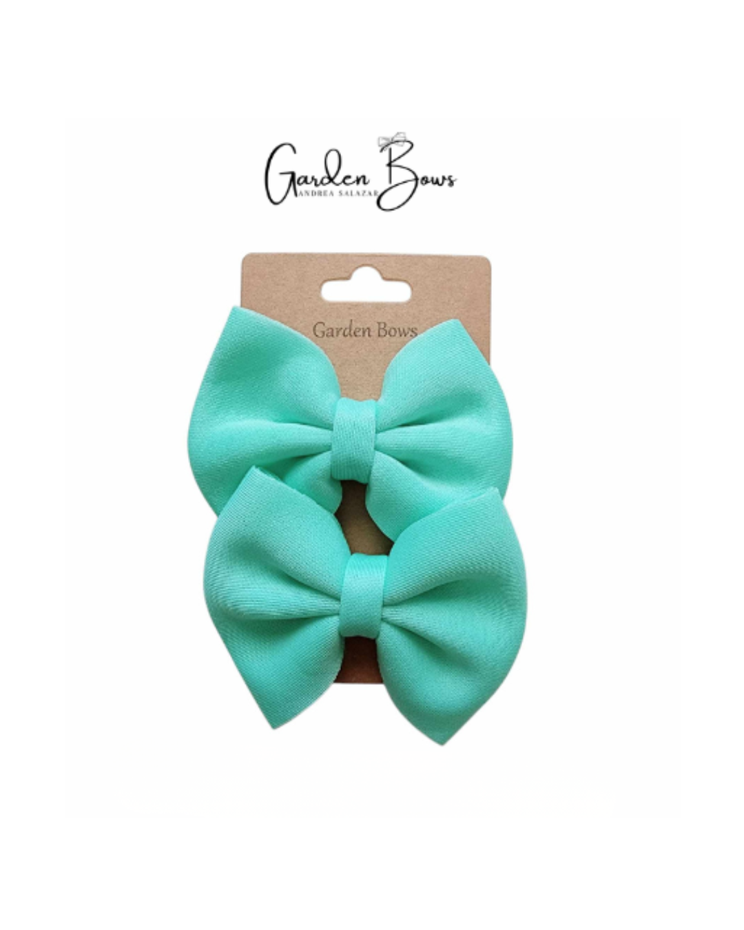 Puff 3 inches Pigtail Bows