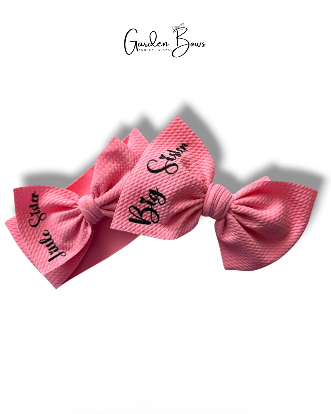 Little Sister Headwrap & Big Sister Bow