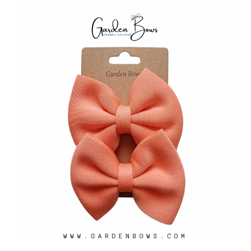 Puff 3 inches Pigtail Bows