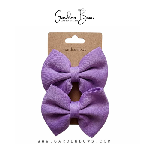 Puff 3 inches Pigtail Bows