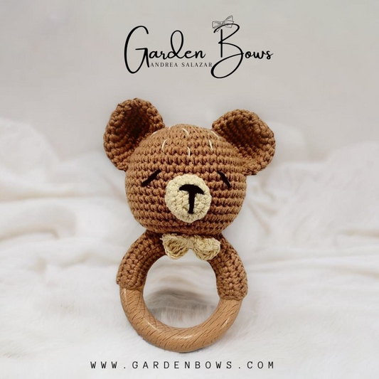 Bear Crochet Rattle