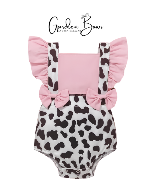 Cow Girl Romper