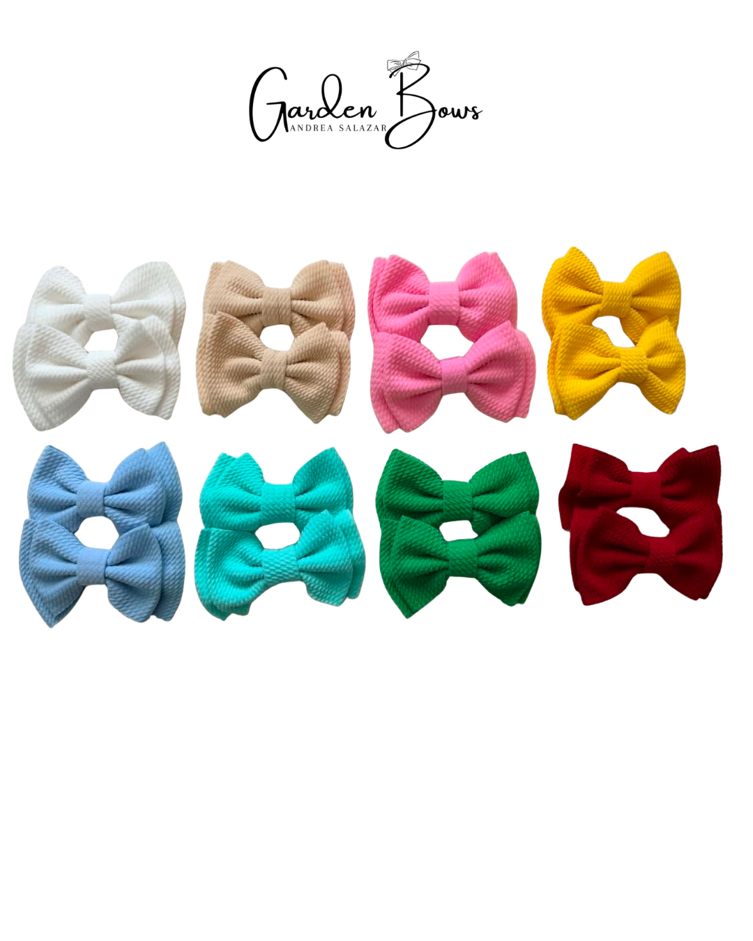 Double Bow Pigtail Bundle