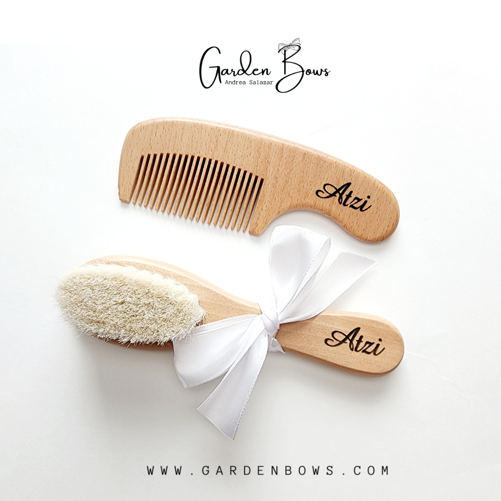 Personalized Brush and Comb Set