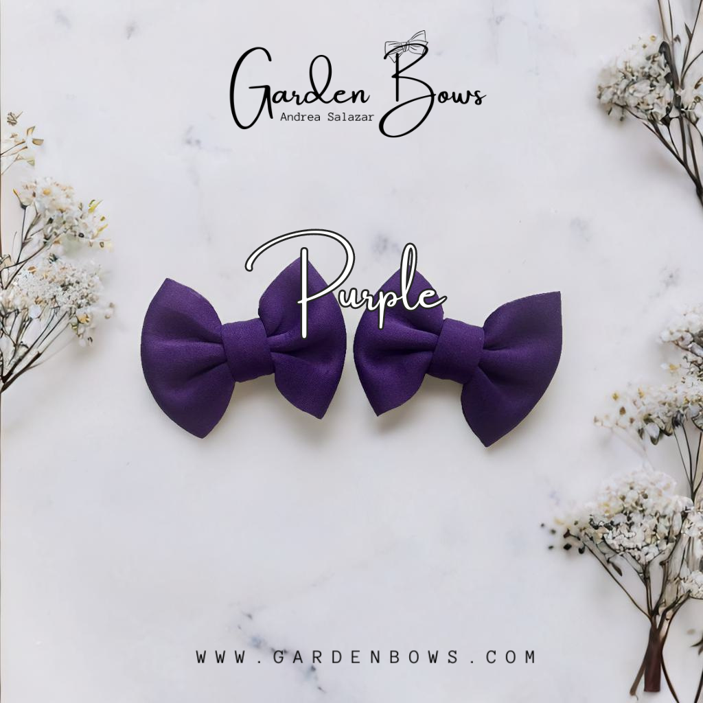 Puff Pigtails sets-set of 2 bows