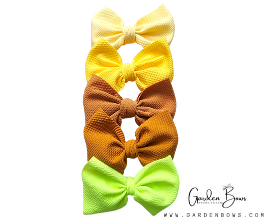 Large Clip Bows