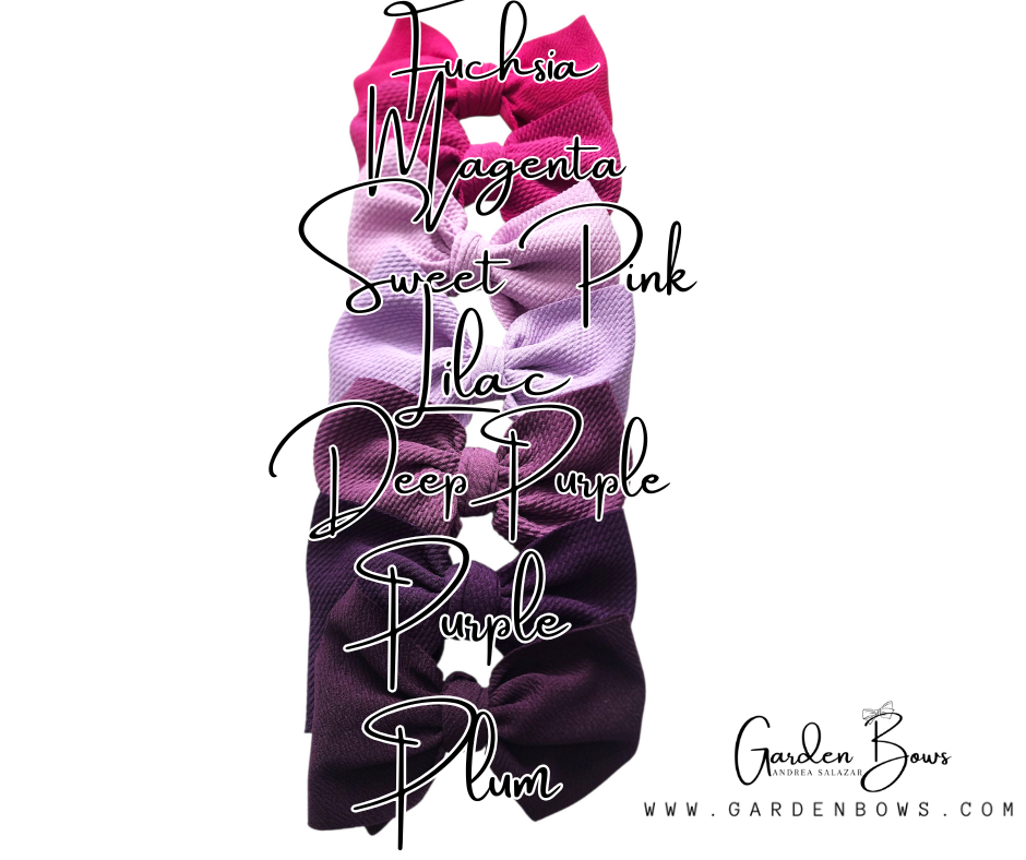 Large Clip Bows