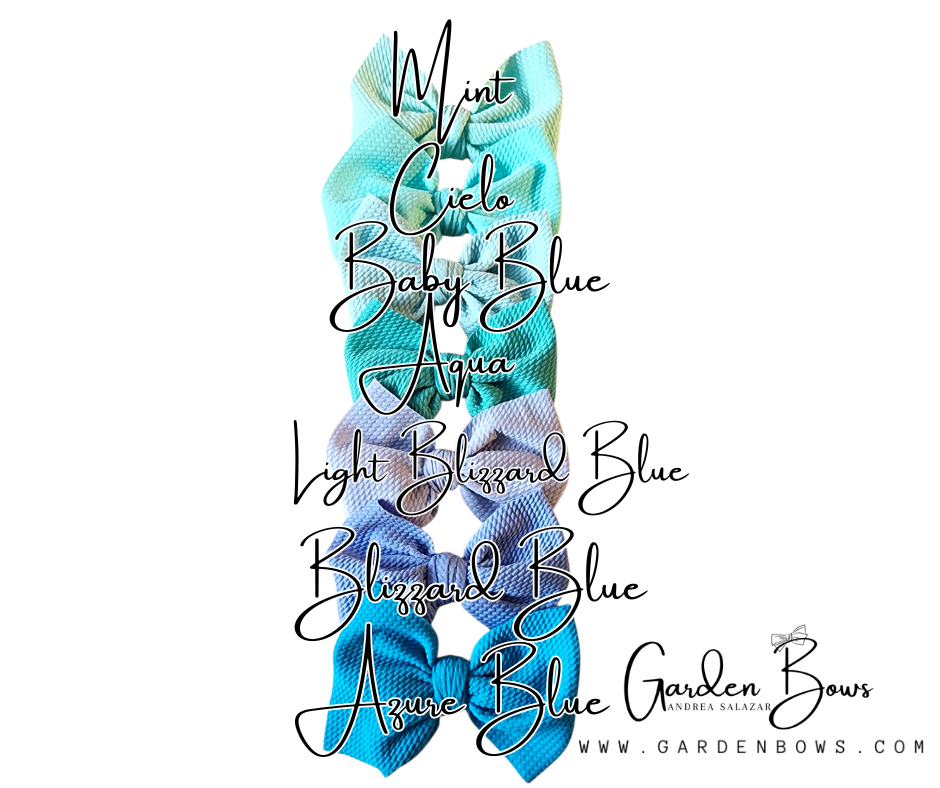 Large Clip Bows