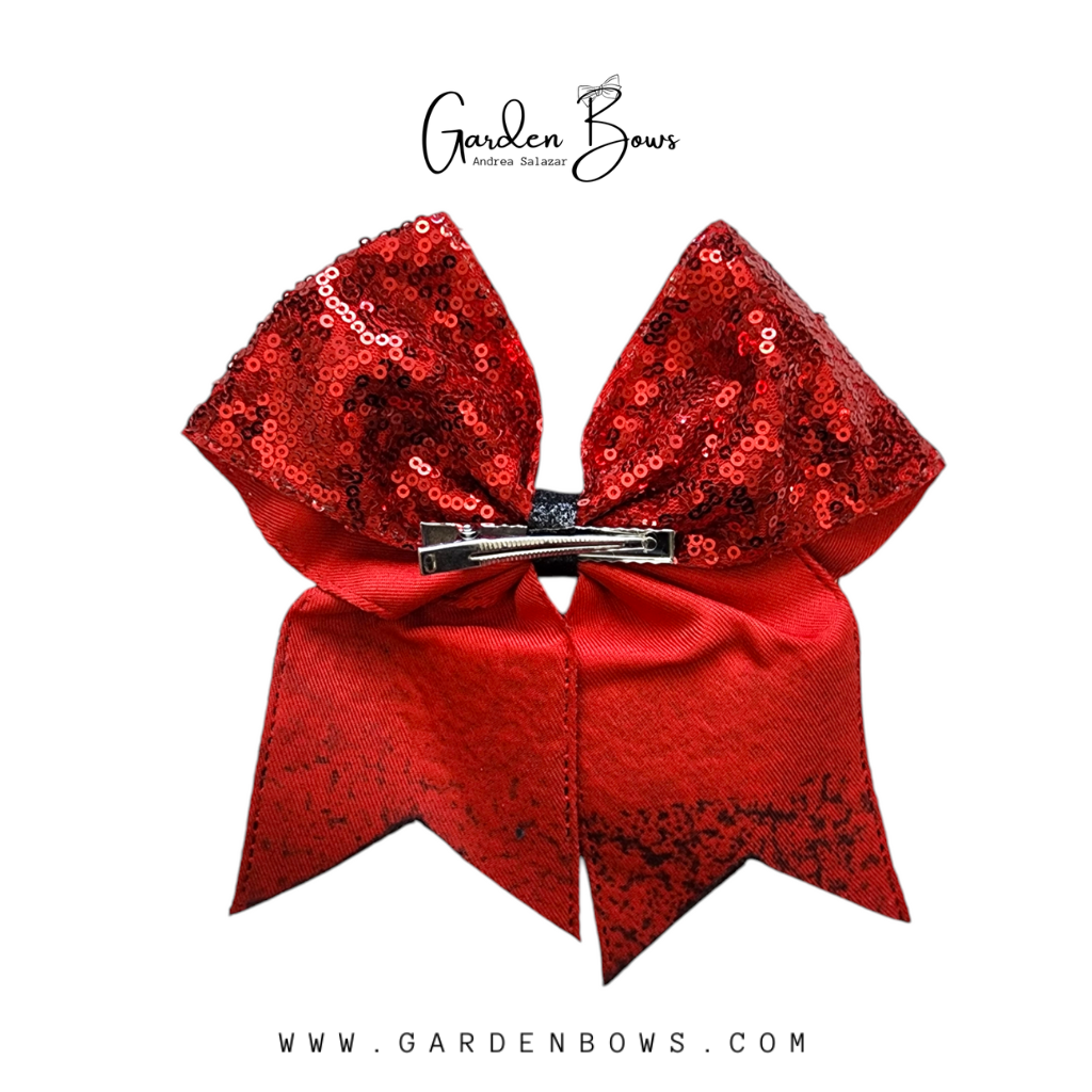 Sequin Santa Claus Sailor Bow