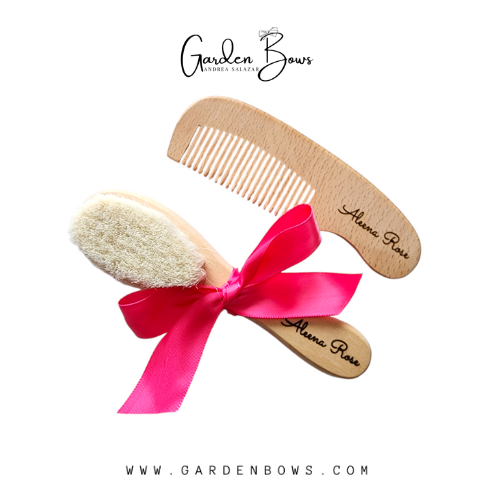 Personalized Brush and Comb Set